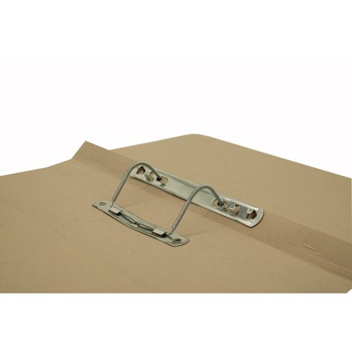 Exacompta Guildhall Heavyweight Transfer Spiral Pocket File Foolscap Buff (Pack of 25) 211/6001