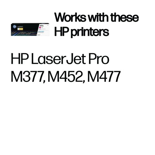 HP 410A Original LaserJet Toner Cartridge Magenta CF413A