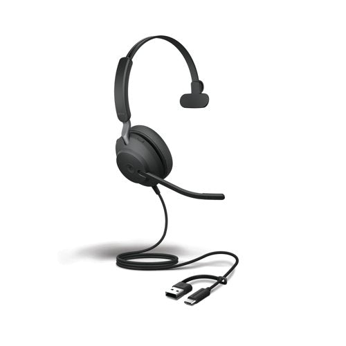 Jabra Evolve2 40 SE USB-C/A UC Mono Headset 24189-889-799