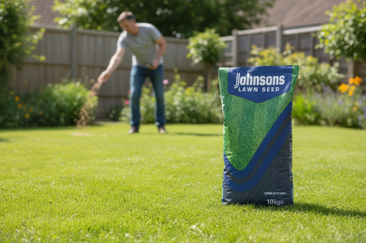 Johnsons Economy Lawn Seed with Rye 10kg / 500m sq.