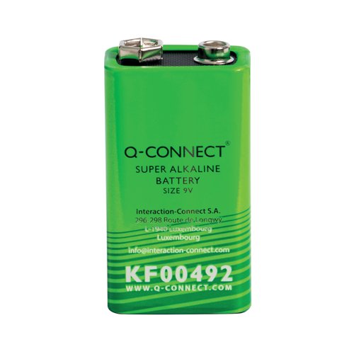 Q-Connect 9V High Performance Alkaline Battery KF00492