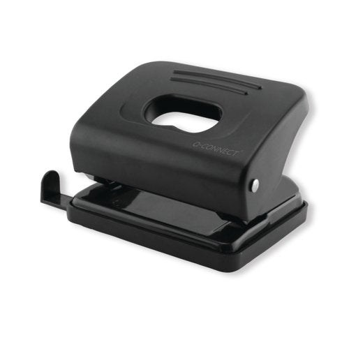 Q-Connect Medium Duty Hole Punch Black 87