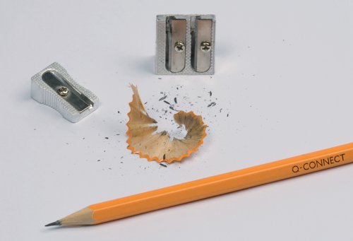 Q-Connect Metal Pencil Sharpener (Pack of 20) KF02218