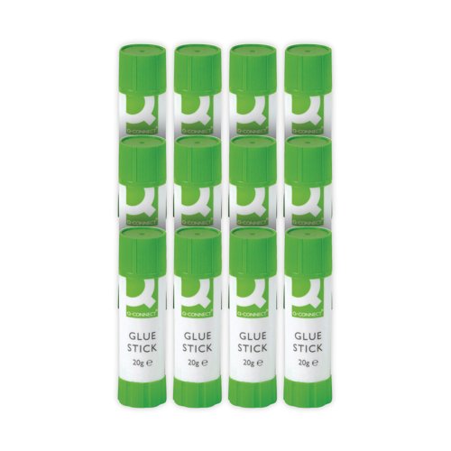 Q-Connect Glue Stick 20g (12 Pack) KF10505Q