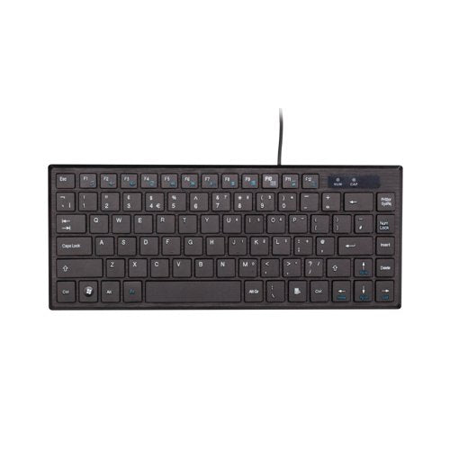Q-Connect Compact Keyboard QWERTY Black KF14361