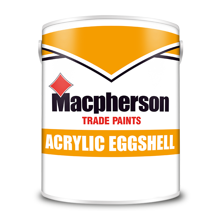 Macpherson Acrylic Eggshell Brilliant White 1 Litre