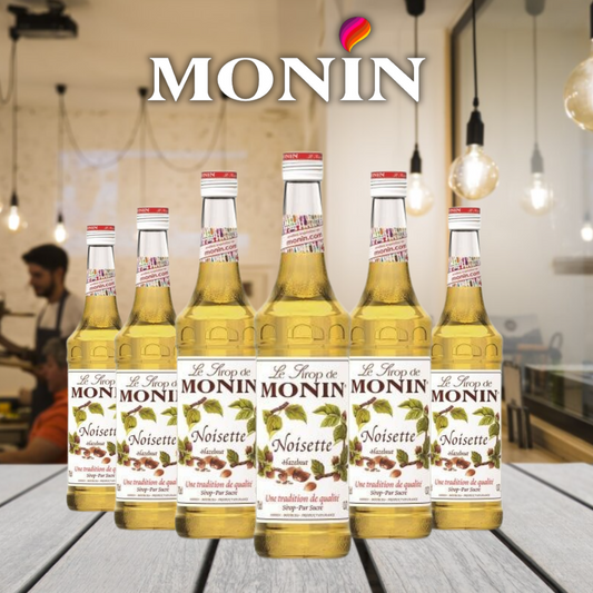 MONIN Hazelnut Cocktail Syrup 700ml (Glass Bottle)
