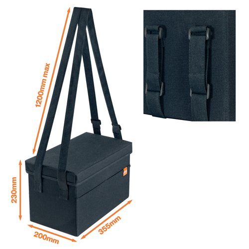 Nobo Whiteboard Accessories Kit Bag Grey 1915711