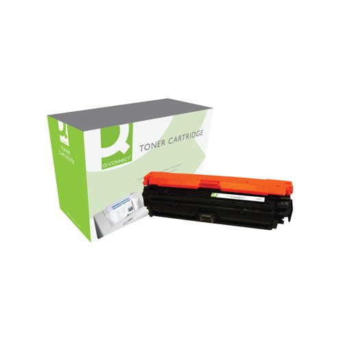 Q-Connect Remanufactured Toner Cartridge Black For HP CE740A CE740A-COMP