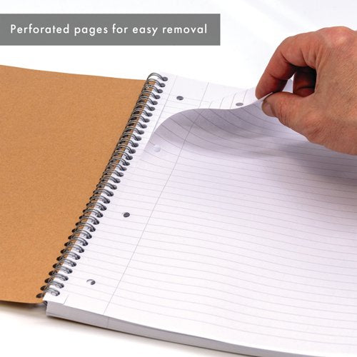 Pukka Pad Kraft Jotta Notebook A4 (Pack of 3) 9565-KRA