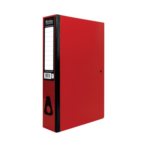 Pukka Brights Box File Foolscap Red (10 Pack) BR-7774