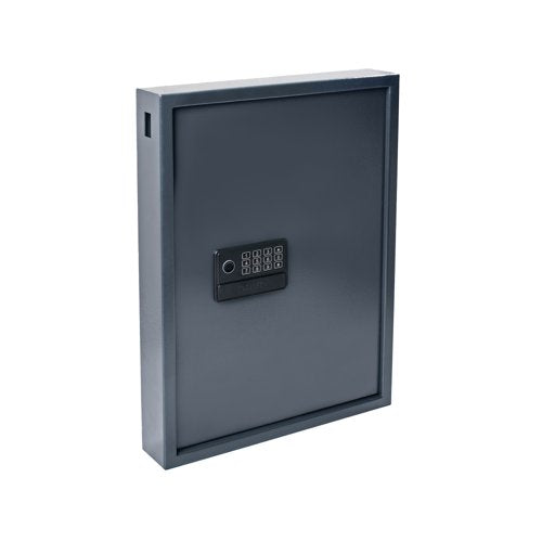 Pavo High Security Smart Steel Key Cabinet 50 Key Capacity Dark Grey DF70401