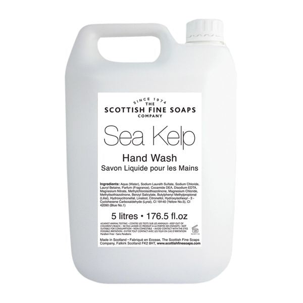 Scottish Fine Soaps Sea Kelp Luxury Hand Wash 5 Litre