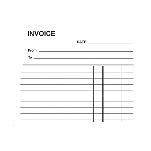 Silvine Duplicate Invoice Book 102x127mm (12 Pack) 616