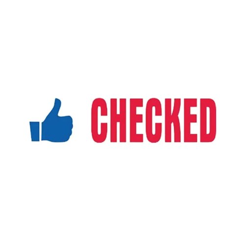 Trodat Office Printy Stamp - Checked 77254
