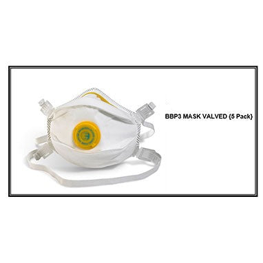 Beeswift BBP3 Valved Face Mask Hi Visibility Valve
