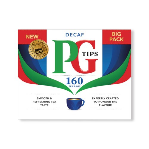 PG Tips Decaf Teabags (Pack of 160) 69977732