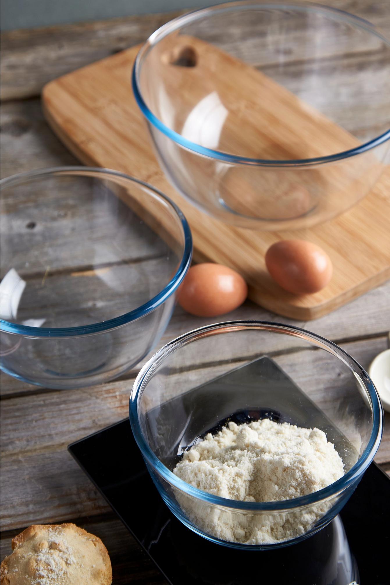 Pyrex 3 Piece Classic Mixing Bowl Set