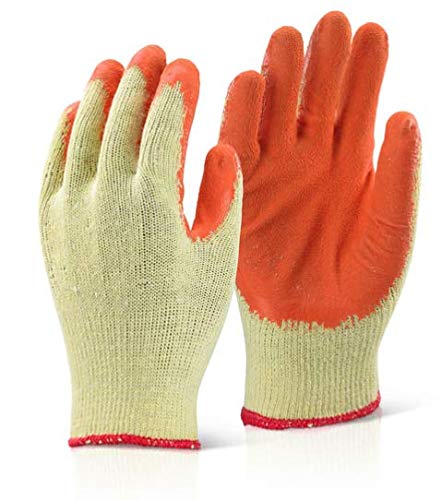 Latex Palm Coated Multi-purpose Glove x 10 {All Sizes}