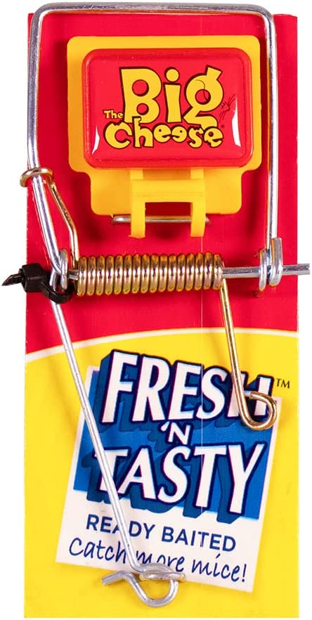 Big Cheese Pre-Baited Mouse Trap STV194, {3 Pack}