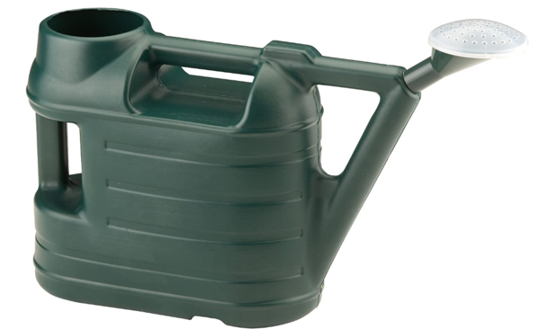 GARDEN & PET SUPPLIES - Green Watering Can With Rose 6.5 Litre