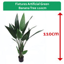 GARDEN & PET SUPPLIES - Fixtures Artificial Green Ficus Iyrata Tree 50cm