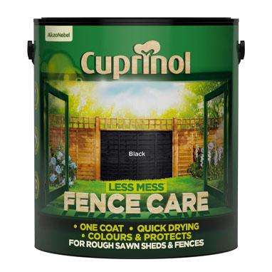 GARDEN & PET SUPPLIES - Cuprinol Less Mess Fence Care AUTUMN RED 6 Litre
