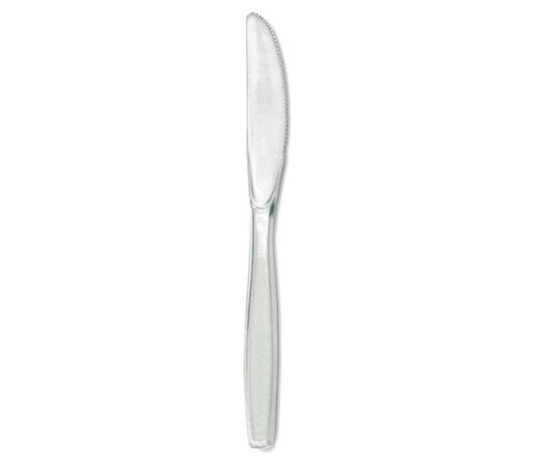 GARDEN & PET SUPPLIES - Plastic Premium Clear Knives Pack 100's