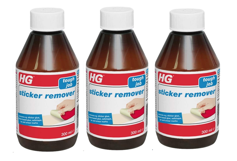HG Tough Job Sticker Remover 300ml {3-Pack} - Garden & Pet Supplies