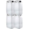 Janit-X 25L EcoStacker Container/Jerry Can CLEAR, Food Compliant. 4-Pack - GARDEN & PET SUPPLIES