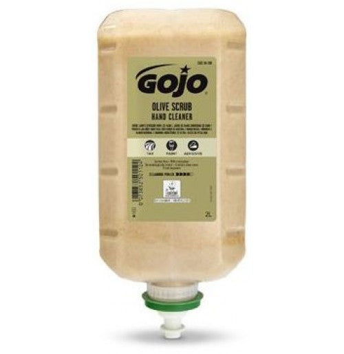 GOJO TDX Olive Scrub Hand Cleaner 2000ml Tar, Paint & Adhesive {7332}