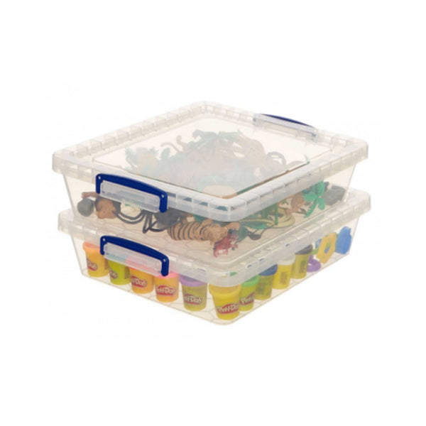 Really Useful Clear Plastic (Nestable) Storage Box 10.5 Litre - GARDEN & PET SUPPLIES