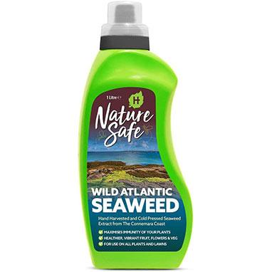 GARDEN & PET SUPPLIES - Nature Safe Plant & Lawn Feed Wild Atlantic Seaweed 1 Litre