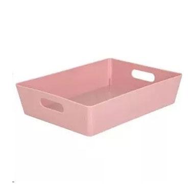 GARDEN AND PET SUPPLIES - Wham Pink Rectangular Studio Basket 4.01 2 Litre
