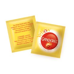 Canderel Yellow Zero Calorie Sweetener Granular Sachets 1000s