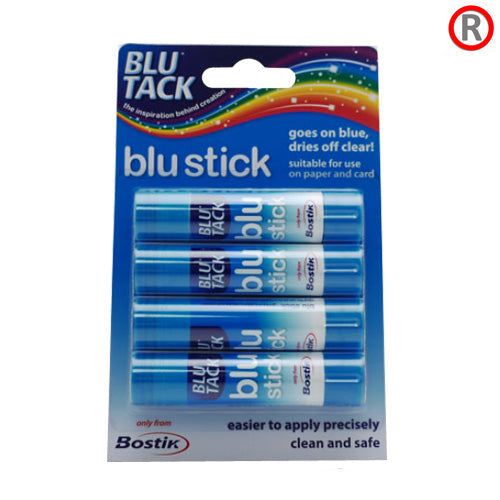 Blu-Tack Bostik Glue Stick x4 Pack