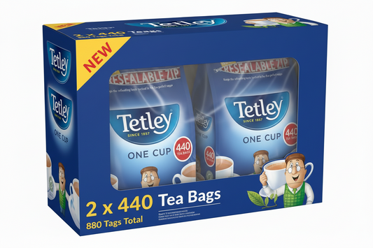 Tetley Original 440's One Cup Tea Bags