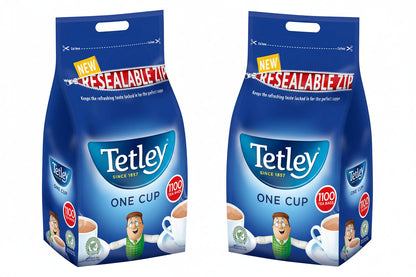 Tetley One Cup Tea Bags Catering (Pack of 1100) - UK BUSINESS SUPPLIES