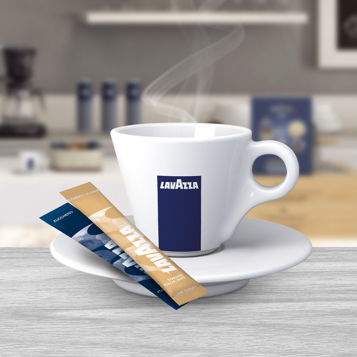 Lavazza Branded White Sugar Sticks - Box of 700