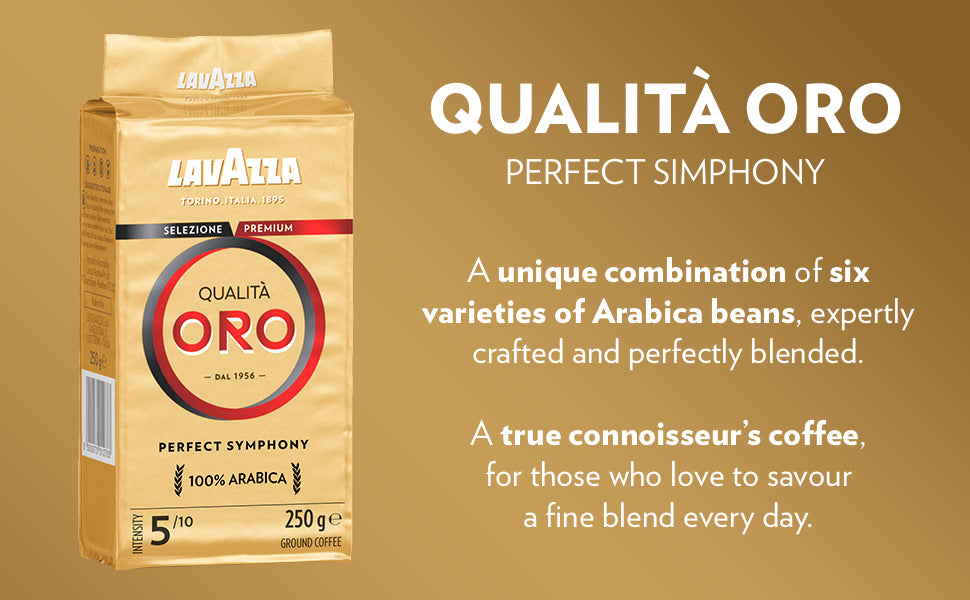 Lavazza Qualita Oro Ground Filter Coffee 250g