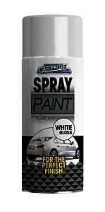 Gloss White Car Spray Paint 400ml