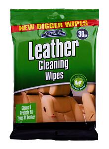 Leather Biodegradable Wipes 30Pk