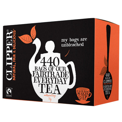 Clipper Fairtrade Everyday Tea Bags 440