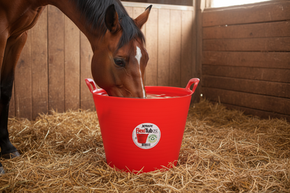 X-Trade 100% Recyclable Flexi-Tub | Colour: Red | Size: 25 Litre