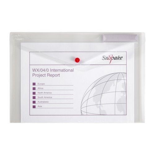 Snopake Polyfile Classic Foolscap Assorted (Pack of 5) 10087