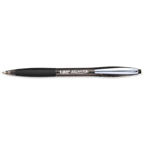 BIC Atlantis Premium 1.0mm Black Pack 12 Code 902133
