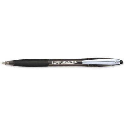 BIC Atlantis Premium 1.0mm Black Pack 12 Code 902133