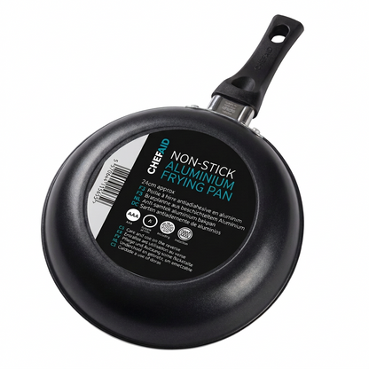 Chef Aid Non-Stick 24 Cm Frying Pan, Black