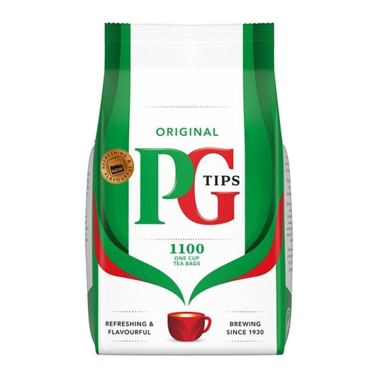 PG Tips One Cup Catering Teabags 1100s {2025 Offer Price}