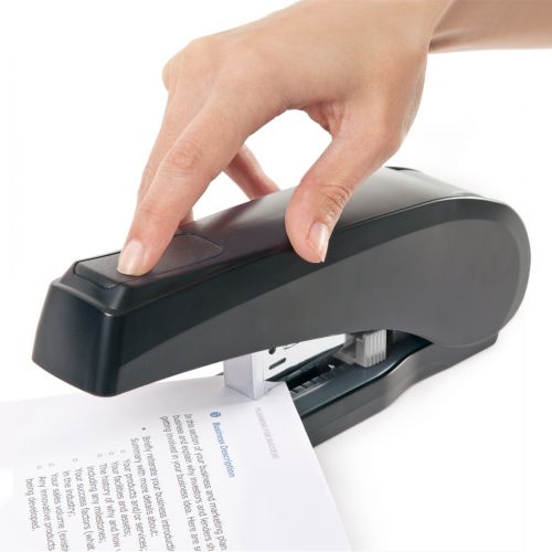 Rapesco Eco X5-90ps Heavy Duty Less Effort Stapler Black/Grey 1170